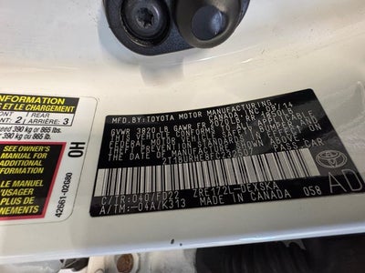 2015 Toyota Corolla S Plus