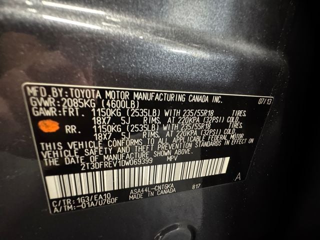 2013 Toyota RAV4 Limited