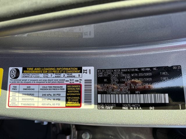 2025 Toyota Grand Highlander Platinum