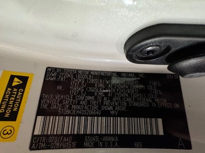 2013 Toyota Highlander Base Plus V6