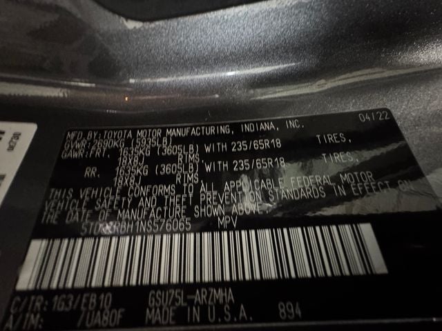 2022 Toyota Highlander XLE