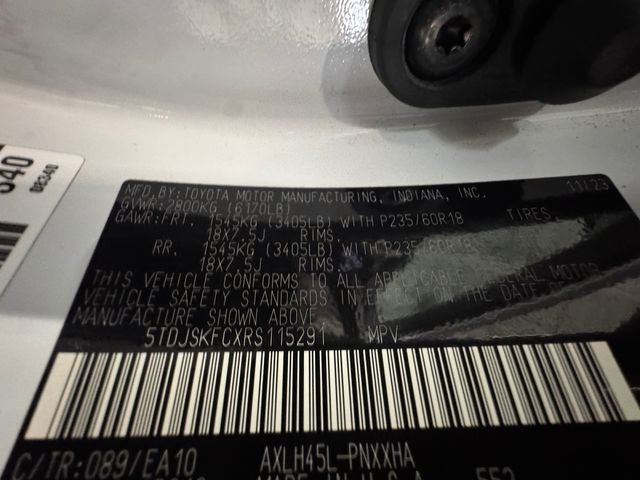 2024 Toyota Sienna XLE 7 Passenger