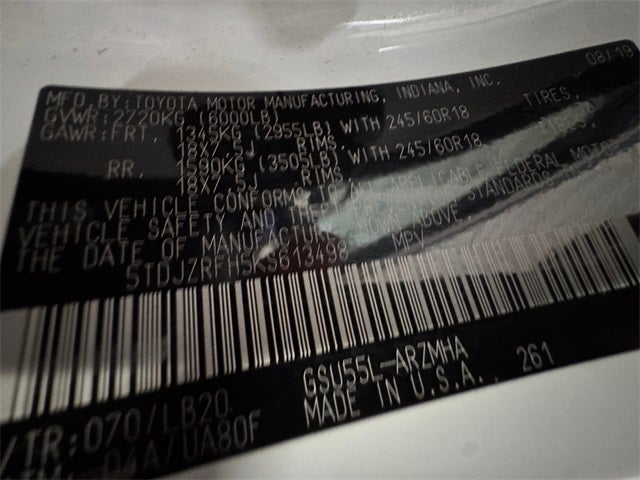 2019 Toyota Highlander XLE