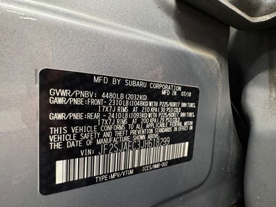 2018 Subaru Forester 2.5i Premium