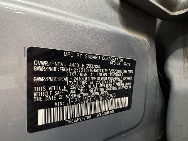 2018 Subaru Forester 2.5i Premium