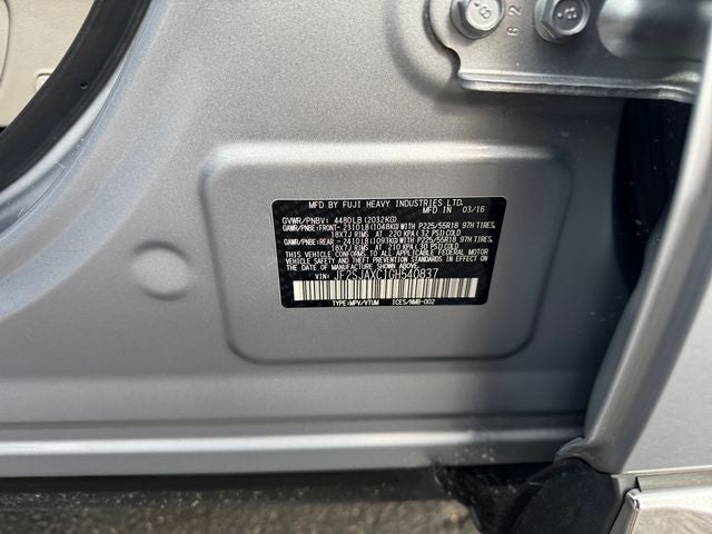 2016 Subaru Forester 2.5i Touring