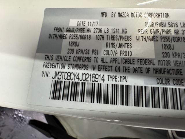 2018 Mazda Mazda CX-9 Touring