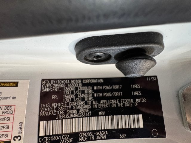 2024 Toyota 4Runner TRD Off-Road Premium
