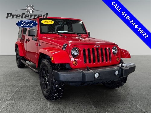 2013 Jeep Wrangler Unlimited Sahara 3.6 Liter V6 4D 4WD Automatic