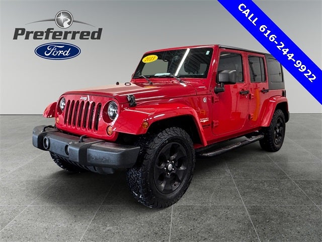 2013 Jeep Wrangler Unlimited Sahara 3.6 Liter V6 4D 4WD Automatic