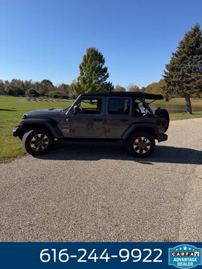 2018 Jeep Wrangler Unlimited Sahara 2.0 Liter 4D Automatic 4WD