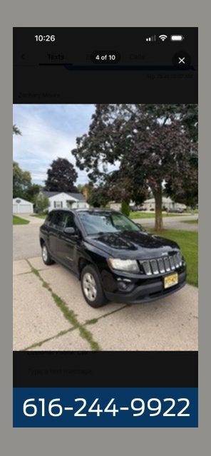 2016 Jeep Compass Latitude 2.0 Liter FWD