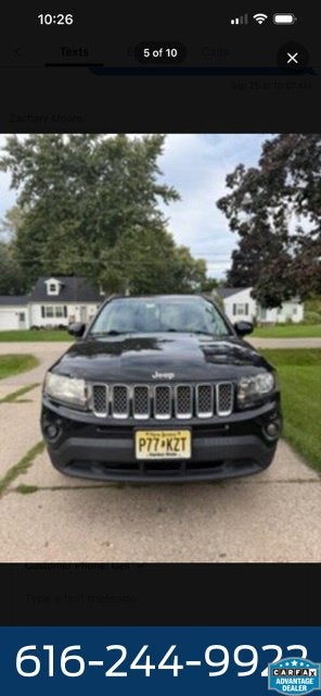 2016 Jeep Compass Latitude 2.0 Liter FWD