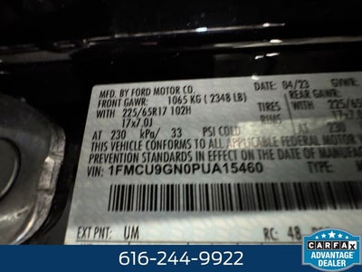 2023 Ford Escape Active 1.5 Liter EcoBoost AWD