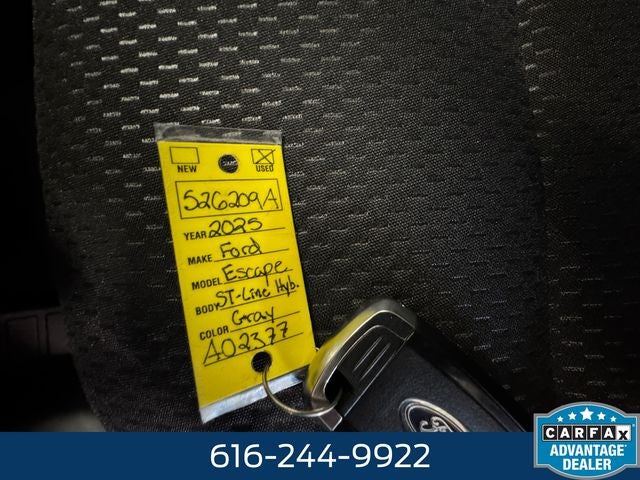 2025 Ford Escape Hybrid ST-Line Select 2.5 Liter AWD