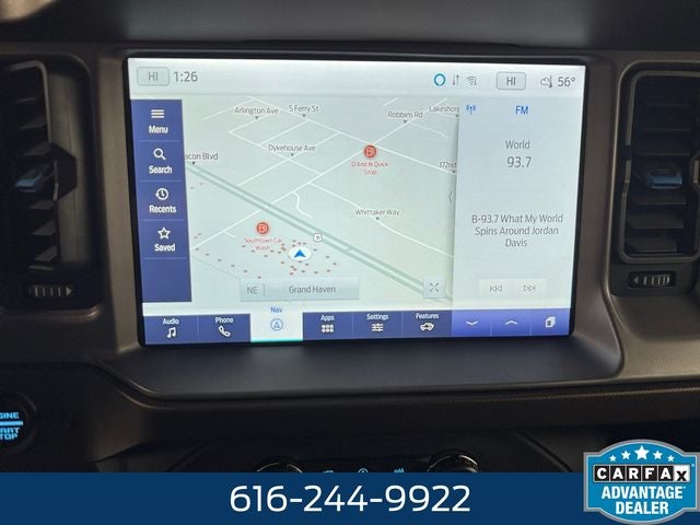 2022 Ford Bronco Outer Banks 2.7 Liter V6 EcoBoost 4WD