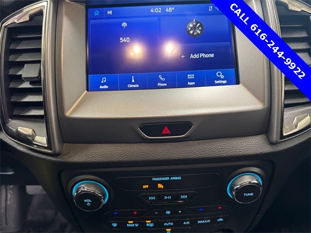 2021 Ford Ranger XLT 2.3 Liter EcoBoost Turbocharged Super Cab 4WD