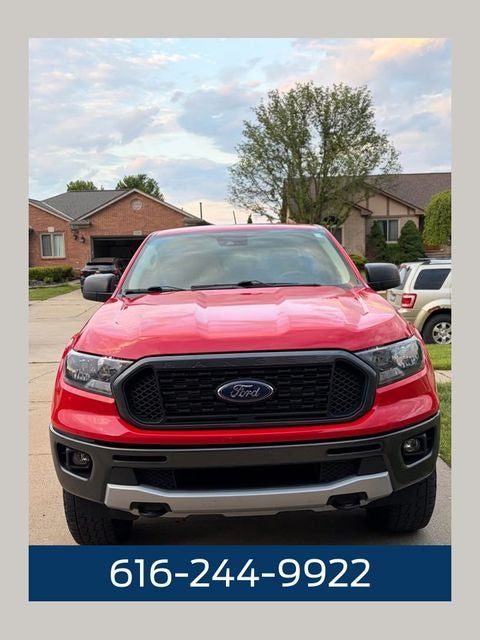 2022 Ford Ranger XLT 2.3 Liter EcoBoost Turbocharged Crew Cab 4WD