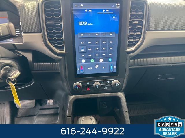 2024 Ford Ranger XL 2.3 Liter EcoBoost Turbocharged Crew Cab 4WD