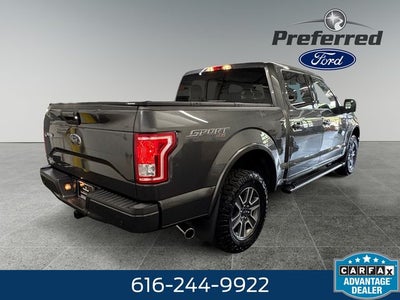 2017 Ford F-150 XLT 5.0 Liter V8 SuperCrew 4WD