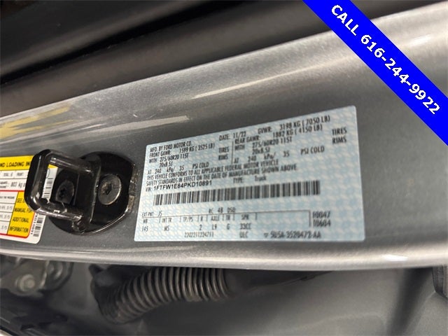 2023 Ford F-150 XLT 3.5 Liter V6 EcoBoost SuperCrew 4WD