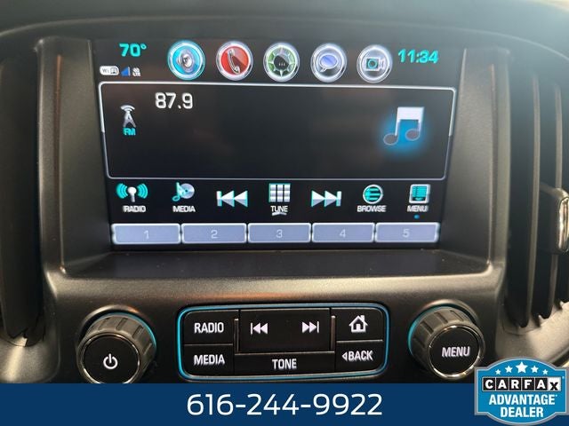 2018 Chevrolet Colorado Z71 3.6 Liter V6 Crew Cab 4WD