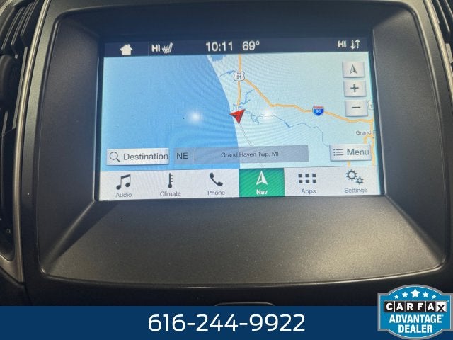 2019 Ford Edge SEL 2.0 Liter EcoBoost Turbocharged AWD Leather Seatin