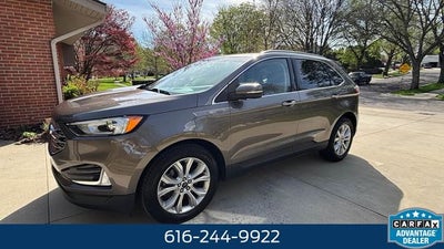 2019 Ford Edge Titanium 2.0 Liter EcoBoost Turbocharged AWD
