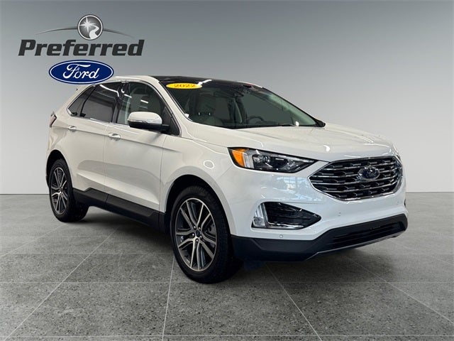 2022 Ford Edge Titanium 2.0 Liter EcoBoost Turbocharged AWD