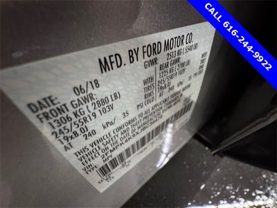 2018 Ford Edge Titanium 2.0 Liter EcoBoost AWD