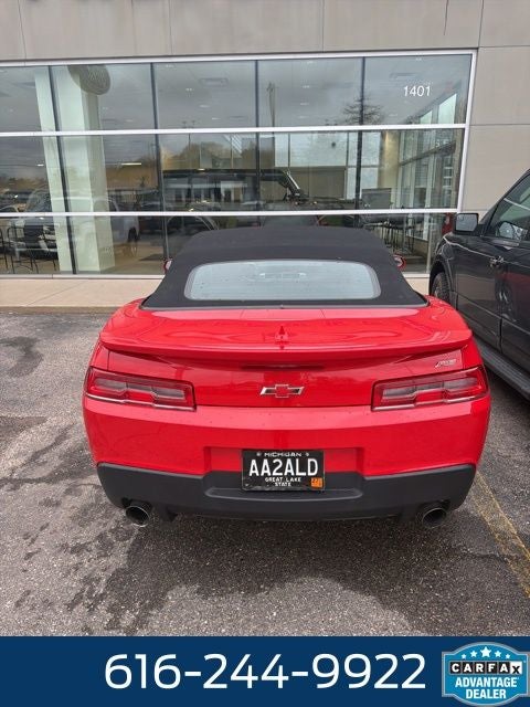 2015 Chevrolet Camaro 2LT 3.6 Liter V6 2D Convertible Automaic