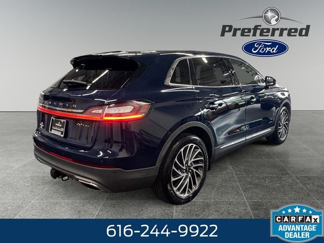 2019 Lincoln Nautilus Reserve 2.0 Liter Turbocharged AWD