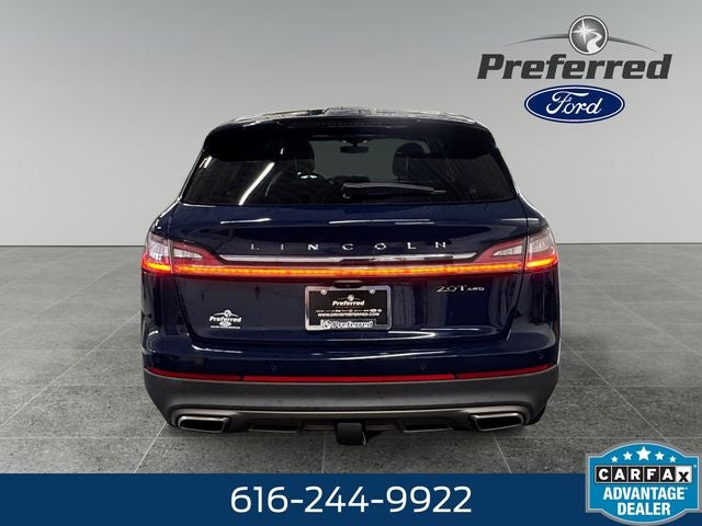 2019 Lincoln Nautilus Reserve 2.0 Liter Turbocharged AWD