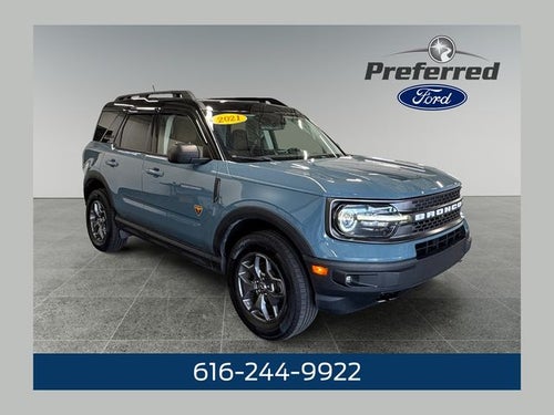 2021 Ford Bronco Sport Badlands 2.0 Liter EcoBoost Turbocharged 4WD