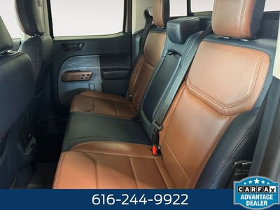 2022 Ford Maverick Lariat 2.0 Liter EcoBoost Turbocharged Crew Cab AWD