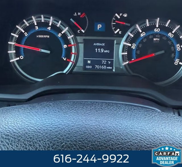 2018 Toyota 4Runner SR5 Premium 4.0 Liter V6 4WD