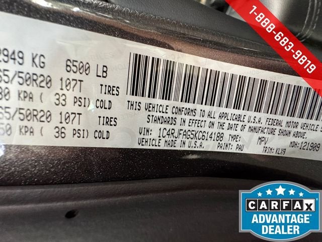 2019 Jeep Grand Cherokee Altitude 4x4