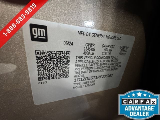 2024 Chevrolet Malibu 1LT