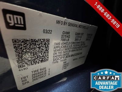 2022 Chevrolet Silverado 1500 LTD LT (2FL)