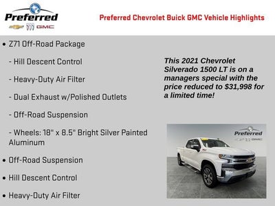 2021 Chevrolet Silverado 1500 LT