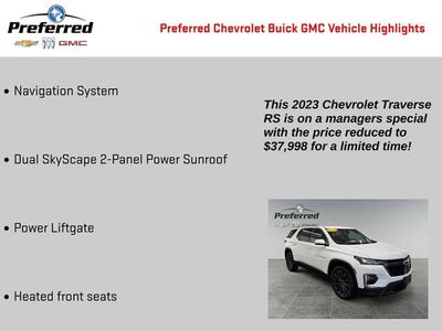 2023 Chevrolet Traverse RS