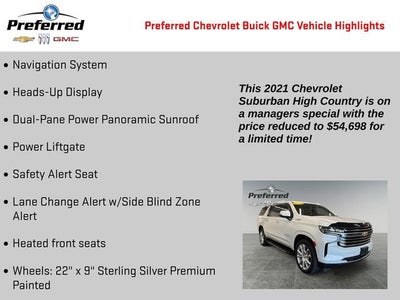 2021 Chevrolet Suburban High Country