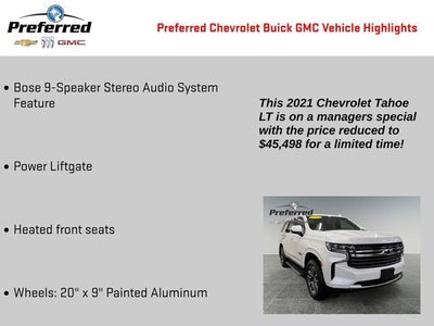 2021 Chevrolet Tahoe LT