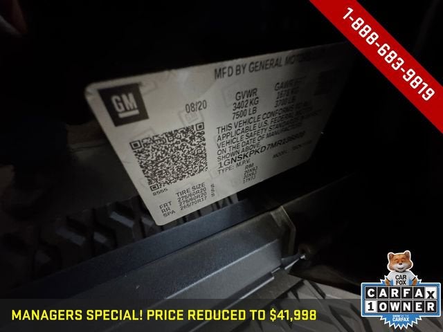 2021 Chevrolet Tahoe Z71