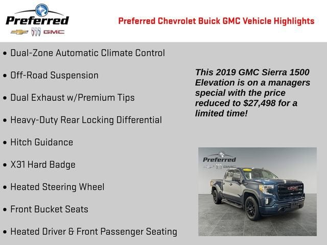 2019 GMC Sierra 1500 Elevation