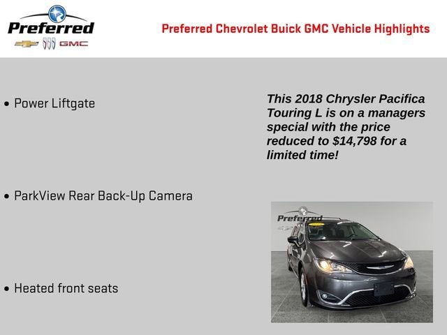 2018 Chrysler Pacifica Touring L