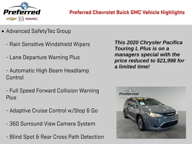 2020 Chrysler Pacifica Touring L Plus