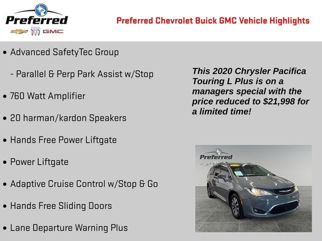 2020 Chrysler Pacifica Touring L Plus