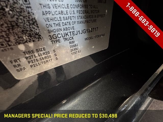 2018 Chevrolet Silverado 1500 High Country