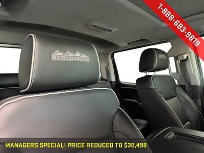 2018 Chevrolet Silverado 1500 High Country